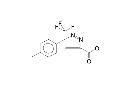 3-CARBMETHOXY-5-TRIFLUOROMETHYL-5-(PARA-TOLYL)PYRAZOLE