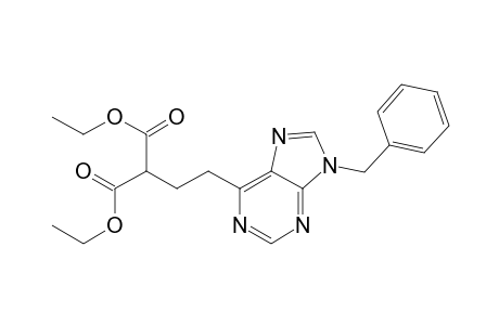 9-Benzyl-6-[3',3'-bis(ethoxycarbonyl)propyl]-9H-purine