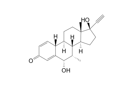 6.alpha.-Hydroxy-.delta.1,4-tibolone