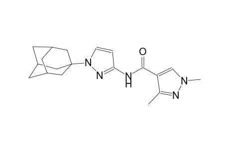 N-[1-(1-adamantyl)-1H-pyrazol-3-yl]-1,3-dimethyl-1H-pyrazole-4-carboxamide
