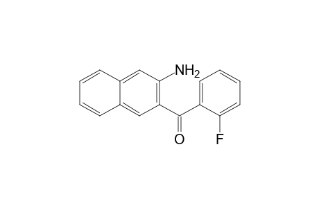2-Amino-3-(2'-fluorobenzoyl)naphthalene