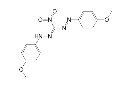 (E)-1-(4-Methoxyphenyl)-2-[(Z)-[(4-methoxyphenyl)hydrazono](nitro)methyl]diazene