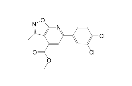 isoxazolo[5,4-b]pyridine-4-carboxylic acid, 6-(3,4-dichlorophenyl)-3-methyl-, methyl ester