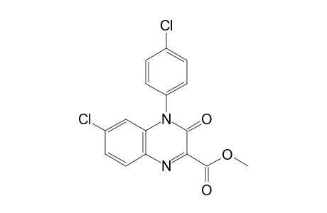 1-(p-Chlorophenyl)-3-(methoxycarbonyl)-7-chloroquinoxalin-2(1H)-one