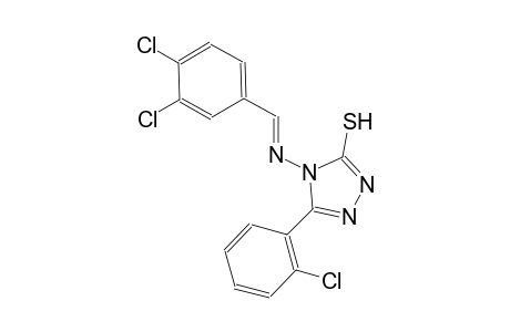 5-(2-chlorophenyl)-4-{[(E)-(3,4-dichlorophenyl)methylidene]amino}-4H-1,2,4-triazol-3-yl hydrosulfide