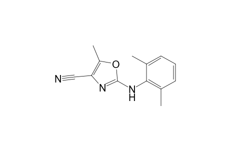 2-(2,6-dimethylanilino)-5-methyl-1,3-oxazole-4-carbonitrile