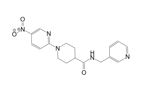 4-piperidinecarboxamide, 1-(5-nitro-2-pyridinyl)-N-(3-pyridinylmethyl)-
