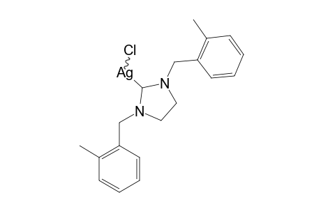 CHLORO-1,3-BIS-(2-METHYLBENZYL)-IMIDAZOLIN-2-YLDENE-SILVER(I)