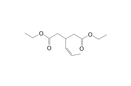 Diethyl 3-[(Z)-1-Propenyl]pentanedioate