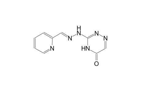 2-pyridinecarboxaldehyde, (4,5-dihydro-5-oxo-1,2,4-triazin-3-yl)hydrazone