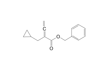 Benzyl 2-(cyclopropylmethyl)buta-2,3-dienoate