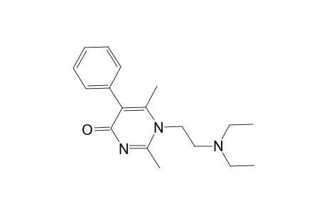 1-[2-(diethylamino)ethyl]-2,6-dimethyl-5-phenyl-4(1H)-pyrimidinone
