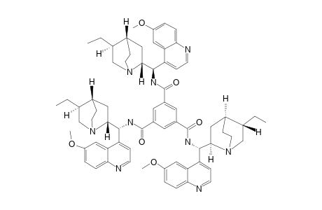 N-[(S)-[(2S,4R,8R)-8-ETHYL-QUINUCLIDIN-2-YL]-(6-METHOXY-QUINOLIN-4-YL)-METHYL]-BENZENE-1,3,5-TRIS-CARBOXAMIDE