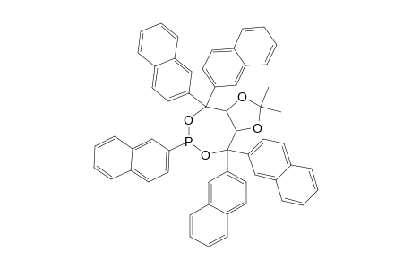 9,9-Dimethyl-2,2,4,6,6-penta(2'-naphthyl)-3,5,8,10-tetraoxa-4-phosphabicyclo[5.3.0]decane