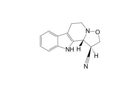 trans-1-Cyano-1,2,4,5-tetrahydrooxazolo[3,2-a].beta.-carboline