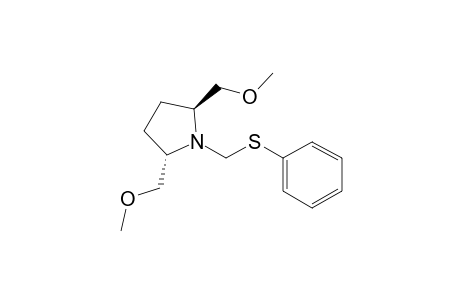 (2S,5S)-2,5-bis(methoxymethyl)-1-[(phenylthio)methyl]pyrrolidine