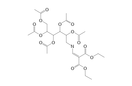 2,3,4,5,6-PENTA-O-ACETYL-1-DEOXY-1-[(2,2-DIETHOXYCARBONYLVINYL)-AMINO-D-GLUCITOL