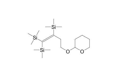 Silane, [1-[2-[(tetrahydro-2H-pyran-2-yl)oxy]ethyl]-1-ethenyl-2-ylidene]tris[trimethyl-