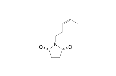 (CIS)-1-PENT-3-ENYLPYRROLIDINE-2,5-DIONE;MINOR-STEREOISOMER