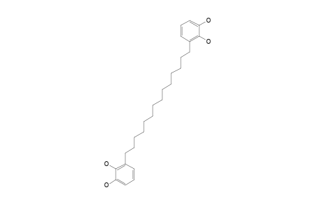 GERRONEMIN-C;1,2-DIHYDROXY-3-[14-(2,3-DIHYDROXYPHENYL)-TETRADECYL]-BENZENE