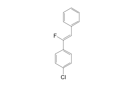 (Z)-1-(4-CHLOROPHENYL)-1-FLUORO-2-PHENYLETHENE