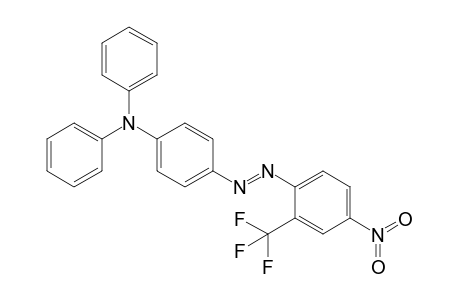 4-[4-Nitro-2-(trifluoromethyl)phenylazo]triphenylamine