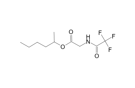 Glycine, N-(trifluoroacetyl)-, 1-methylpentyl ester