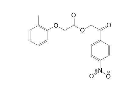 acetic acid, (2-methylphenoxy)-, 2-(4-nitrophenyl)-2-oxoethyl ester