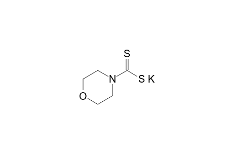 4-morpholinecarbodithioic acid, potassium salt