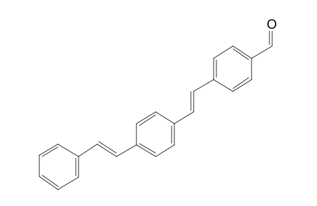 4-((E)-2-(4-[(E)-2-Phenylethenyl]phenyl)ethenyl)benzaldehyde