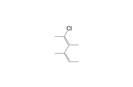 2-Chloro-3,4-dimethylhexa-2,4-diene