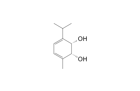 (1R,2S)-3-methyl-6-propan-2-yl-cyclohexa-3,5-diene-1,2-diol