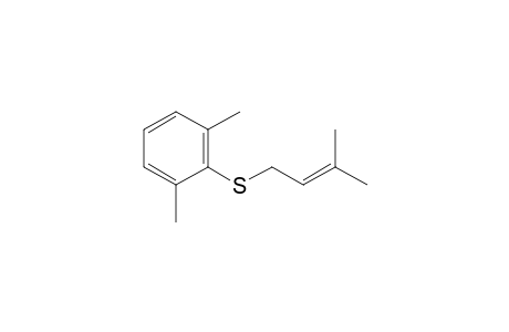 (2,6-Dimethylphenyl)(3-methylbut-2-en-1-yl)sulfane