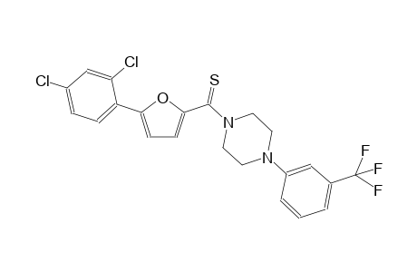 1-{[5-(2,4-dichlorophenyl)-2-furyl]carbothioyl}-4-[3-(trifluoromethyl)phenyl]piperazine
