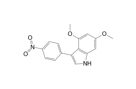 4,6-Dimethoxy-3-(4-nitrophenyl)-1H-indole