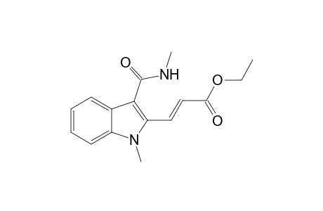 (E)-Ethyl 3-{1-methyl-3-(methylcarbamoyl)-1H-indol-2-yl}acrylate