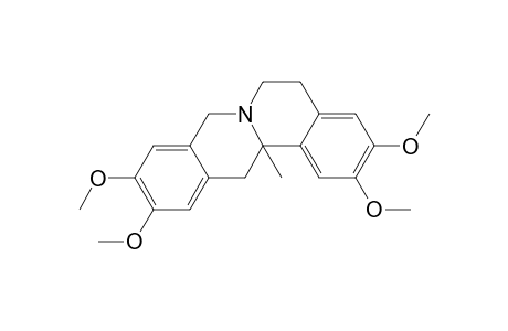 5,8,13,13a-Tetrahydro-2,3,10,11-tetramethoxy-13a-methyl-6Hdibenzo[a,g]quinolizine