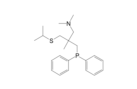 2-( Diphenylphosphanylmethyl)-2-(isopropylsulfanylmethyl)-N, N-dimethylpropanamine