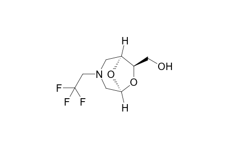 (1S,5S,7R)-(3-(2,2,2-Trifluoroethyl)-6,8-dioxa-3-azabicyclo[3.2.1]oct-7-yl)methanol