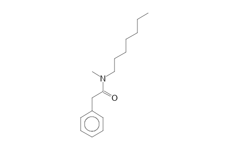 Benzeneacetamide, N-heptyl-N-methyl-