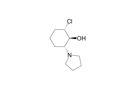 trans-,trans-6-Chloro-1-hydroxy-2-pyrrolidenylcyclohexane