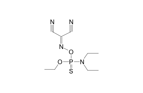 ETHOXY-N,N-DIETHYLAMIDOTHIONOPHOSPHORYLOXYIMINOMALONONITRILE