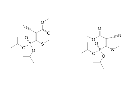 METHYL-2-CYANO-3-METHYLTHIO-3-(DI-ISO-PROPOXYPHOSPHONYL)-ACRYLATE