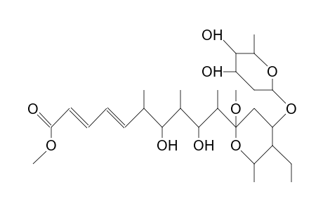 11-O-Methyl-seco-elaiophylin methyl ester