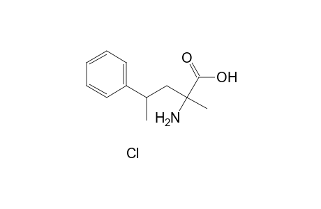 (2RS,4RS)-2-Amino-2-methyl-4-phenylpentanoic acid Hydrochloride