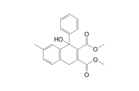 1,4-dihydro-1-hydroxy-7-methyl-1-phenyl-2,3-naphthalenedicarboxylic acid, dimethyl ester