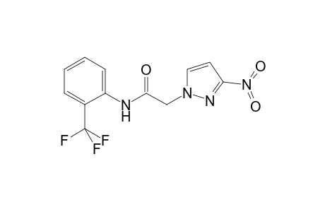 1H-Pyrazole-1-acetamide, 3-nitro-N-[2-(trifluoromethyl)phenyl]-