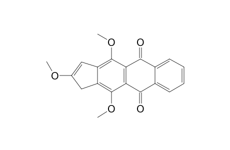 2,4,11-trimethoxy-1H-cyclopentb]anthracene-5,10-dione