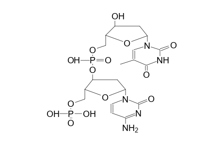 5'-(5'-PHOSPHORYLDEOXYCYTID-3-YLOXYPHOSPHORYL)DEOXYTHYMIDINE