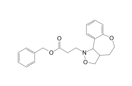 1-(2'-Benzyloxycarbonylethyl)-1,3,3a,4,5,10b-hexahydroisoxazolo[3,4-d]benzo[b]oxaepine